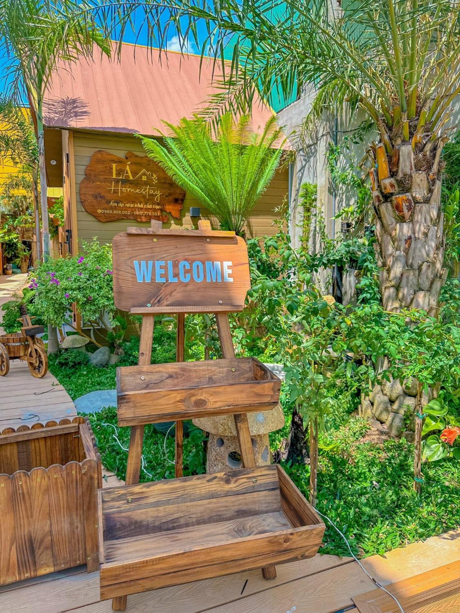 La Garden Homestay Long Xuyên Exterior foto